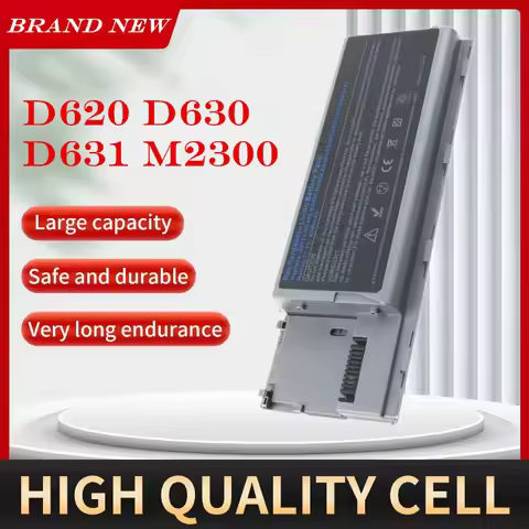 Laptop Battery For DELL Latitude D620 D630 D630c D631 for Precision M2300 GD775 GD776 GD787 JD605 JD