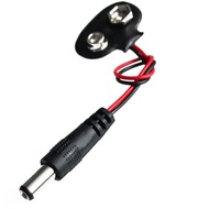 Experimental 9V Battery Snap Power Cable to DC 9V Clip Male Line Battery Adapter DIY Jack Connector 