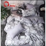 bedding set bedsheet with comforter 1000 threads cotton set queen / king size 7 in 1