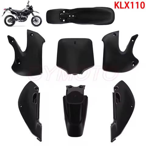 Plastic Fender Complete Fairing Kit for Kawasaki KLX 110 KLX110 DRZ KX 65