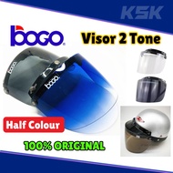 BOGO Visor 3 Button Black Cap Visor Helmet 2 Tone Helmet SGV MS88 SGV99 MHR VISOR BOGO CS2 Helmet MH