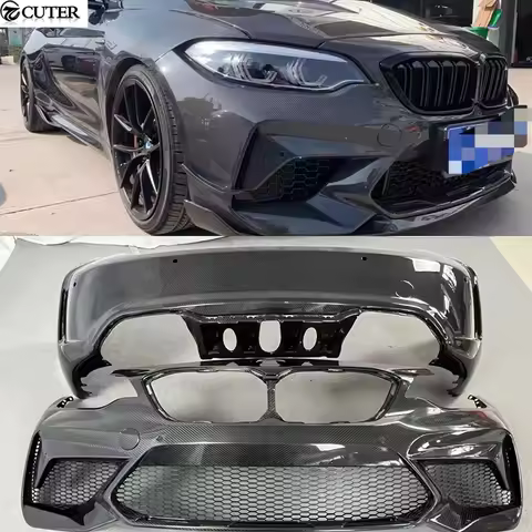 F87 M2 M2C Full Carbon Fiber Car Body Kit Front Bumper Rear Bumper for Bmw F87 M2