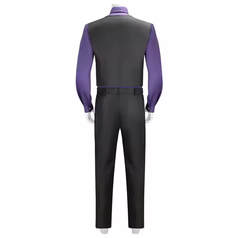 William Afton Cosplay Costumes Guard Uniform Game Role Play Halloween Carnival Party Outfit For Mene