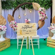 sewa dekorasi backdrop lamaran akad aqiqah