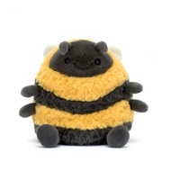 [Ready Stock] Albee Bee Plush Toy Authentic Bumblebee Insect Round Soft Wings Garden Gift