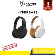 Elysium Signature HyperBass High Performance Over-Ear Bluetooh 5.0 Headphone