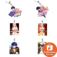 6CM Charm Anime 7th Time Loop Acrylic Keychain Model Cosplay Characters Ornament Accessories Goods C