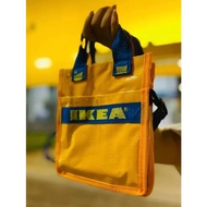 Ikea Bag ikea Bag ikea Bag ikea Merchandise Bright Yellow Small Tote Bag Shoulder Bag Fashionable Light Luxury Dual @-
