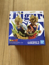 中古 龍珠z 孫悟空 比達 figure com:figuration dragon ball gogeta vol. 2 標準盒 夾公仔