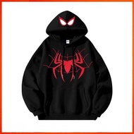 PARIROO HOODIE SPIDER SWEATER BASIC UNISEX / HOODIE SPIDERMAN COUPLE / HOODIE SPIDERMAN CEWEK / HODI