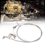 ERYUE Car Kickdown Cable  Stainless Steel Transmission Wire replacement for 727 TRANSMISSIONS with 1