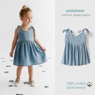 Polobear - Topster Denim Dress (Girl's Dress) kids dress girl girl dress kids dress budak