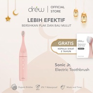 READY !!! DREW Sonic Jr. - Electric Toothbrush - Sikat Gigi Elektrik Untuk Anak 1- 12 Tahun