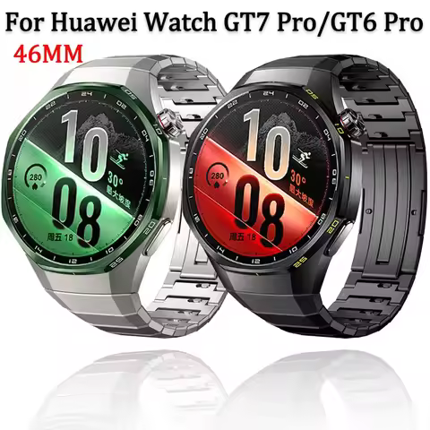 Official Titanium Alloy Strap for Huawei Watch GT7 Pro 46mm Quick Release Wristband for Huawei Watch