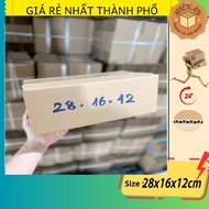 Combo of 20 boxes of G57 28x16x12 cardboard for Everest packaging