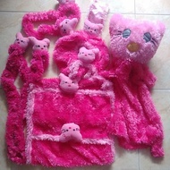 Set 6in1tv 52 inc character rasfur feathers