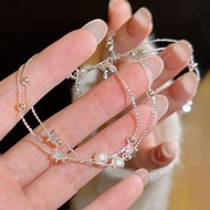 輕奢超閃手鏈 小眾氣質高級感精緻手串 生日禮物 手飾品 送閨蜜 媽媽 女朋友