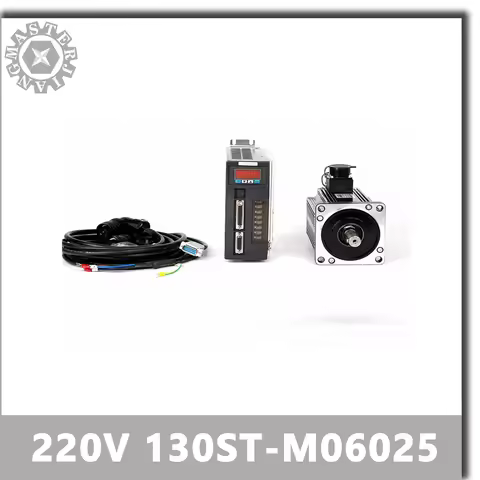 220V 1.5KW 130ST-M06025 AC Servo motor 1500W 2500RPM 6N.M. Single-Phase ac drive permanent magnet Ma
