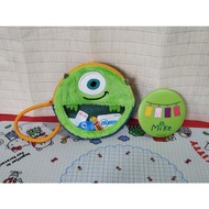 Disney Mike Wazowski Pouch and Mirror Set