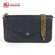 LOUIS VUITTONSP4198 交織字母 Empreinte Pochette Felicie 單肩包