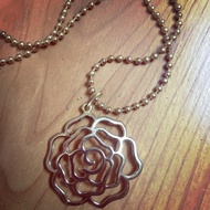 Lucky four-leaf clover necklace