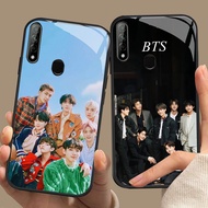 CK-46 BTS ARMY BT21 HD Glass Casing for OPPO A31 A32 A53 A53S A33 Realme 7i C17