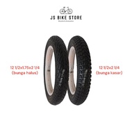 12" Tayar luar basikal budak kid bicycle tyre (1 pc) [12 1/2x2 1/4], [12 1/2x1.75x2 1/4] MTB/BMX