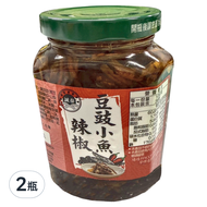 誠泰 豆豉小魚辣椒  360g  2瓶