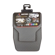 K-RUBBER พรมปูพื้นรถยนต์ลายกระดุม ขนาดFree Size ชุดECO SET 5 ชิ้น (สีเทา)