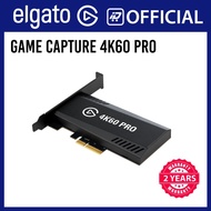 Elgato Game Capture 4K60 Pro - 4K HDR 60fps capture card with ultra-low latency technology for recor