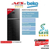 Beko Fridge Refrigerator Inverter 470L Fridge 2 Door Peti Ais 2 Pintu Peti Sejuk 2 Pintu 冰箱 RDNT470E50VZWB RDNT470E50VZP