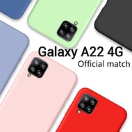 A22(พร้อมส่งในไทย)เคสTPUนิ่มสีพาสเทลคลุมกล้องSamsung Galaxy M22/Galaxy M32/Galaxy A22 4G