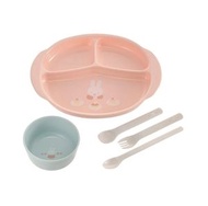 Richell - Miffy 嬰幼兒 碗碟餐具 餐盤套裝 (平行進口)