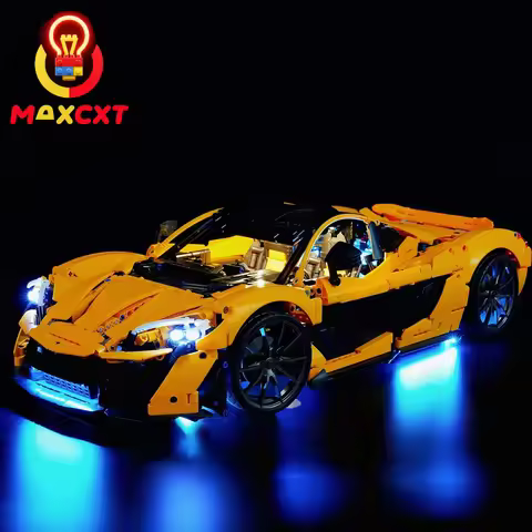 MAXCXT LED Light Set For LEGO 42172 McLaren P1 ™ DIY Decorative Lamp With Battery Box (Not Include L
