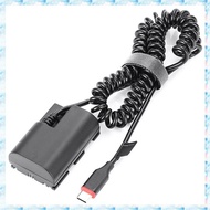 [R Q M U] LP-E6 LP-E6NH USB Type-C Dummy Battery Power Adapter for   R5 R6 5DS R 7D 6D 5D3 5D4 90D 8