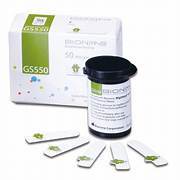 Bionime blood glucose strips 25PCS (GS550/GS700)