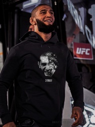 เสื้อฮู้ดคอตตอนแท้ UFC Wolf King Chimaev 2024 ใหม่ ฟิตเนส ปล้ำ ลำลอง แขนยาว สำหรับผู้ชาย ฤดูใบไม้ผลิ
