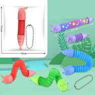 ท่อยืดหด Pop Tube ยีราฟ LED ของเล่นพัฒนาการเด็กพร้อมเสียงป๊อปสนุกสนาน คลายเครียด