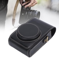 Retro Camera Case Bag PU Leather Cover with Shoulder Strap for Ricoh GR/GR2/GR3
