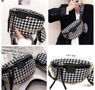 Terbaru !!! Tas waistbag wanita import kekinian / Tas pinggang wanita terbaru / tas dada wanita Kore