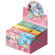 Pokemon Blokees DIY Building Block Pikachu Eevee Sprigatito Charmander Psyduck Charmander Action Fig