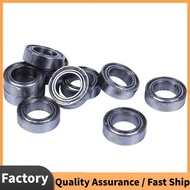 10pcs Miniature Sealed Metal Shielded Metric Radial Ball Bearing Model: MR106-ZZ 6x10x3Mm