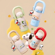 Snoopy Children Thermos Cup Students Go to School Dedicated Female High-value Portable Large-capacit
