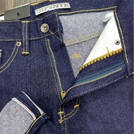 SELVEDGE DENIM ACCENT 16OZ/RAW DENIM/DENIM MEN'S LONG PANTS