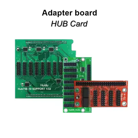 huidu HUB-75E full color adapter board for advertising led video big led screen HUB12-16 HUB75E-5 HU