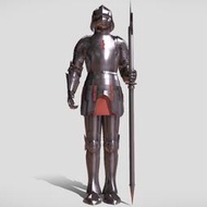 【小七cos】中世紀盔甲騎士衛兵11可穿戴頭盔全身盔甲EVA模型道具COS服