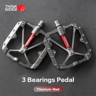 ThinkRider Flat Bike Pedal MTB Road 3 Sealed Bearings Pedal basikal Pedal basikal gunung Pedal bahag