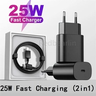 25W PD Charger Usb Type C Cargador สำหรับ Samsung Galaxy S22 S21 S20หมายเหตุ20 A71 A80 S7 S10 Fast Charging Power Adapter Charge