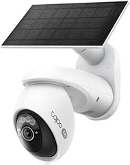 TP-Link Tapo C660-Kit 4K Solar-Powered Outdoor Pan/Tilt Security Camera – AI Motion Detection, Colou