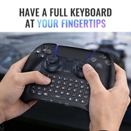 P PS5 Handle Bluetooth Wireless External Keyboard PS5 Handle Typing Chat Voice Keyboard Accessories